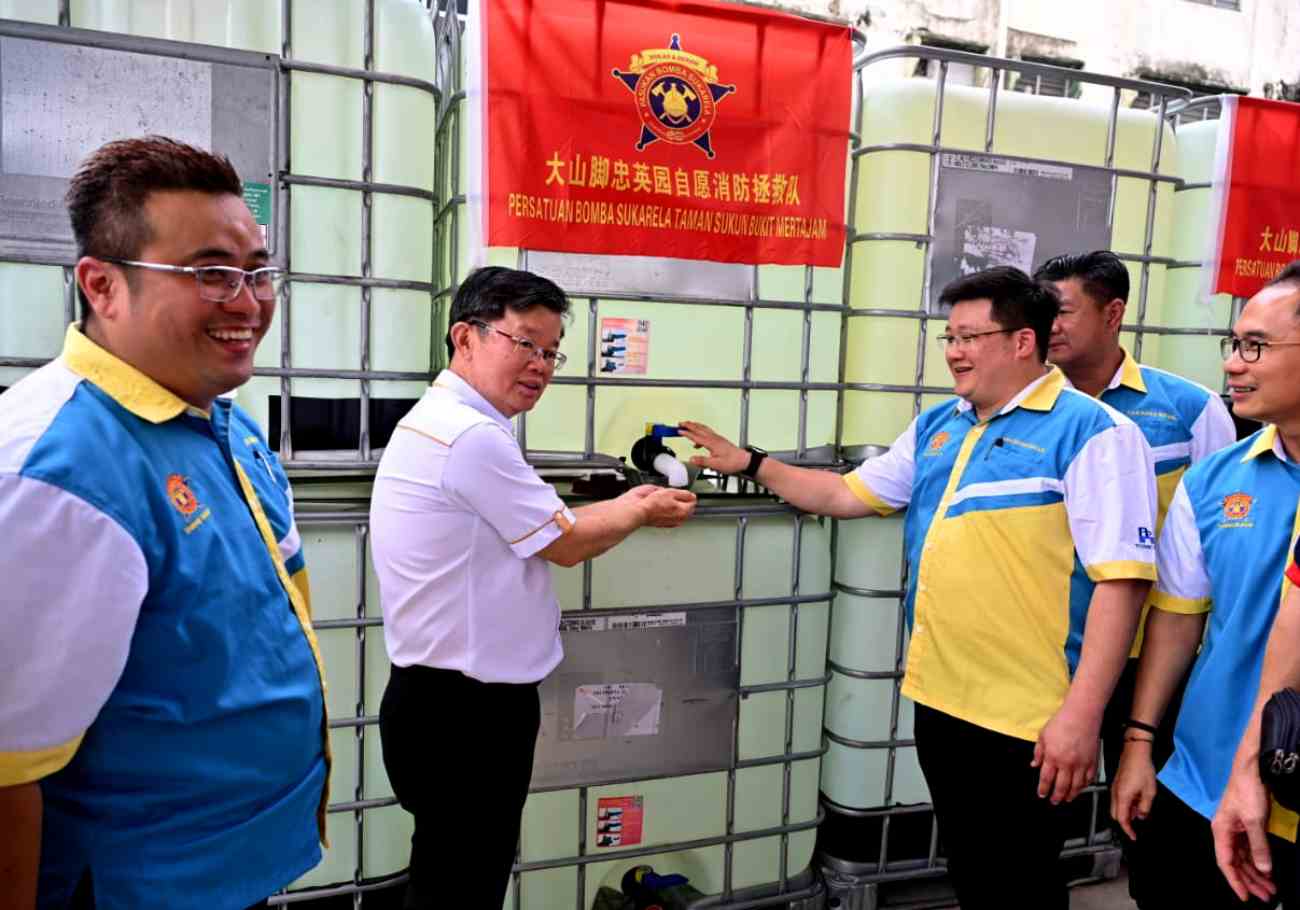 Bukit Mertajam Volunteer Fire Brigade goes the extra mile