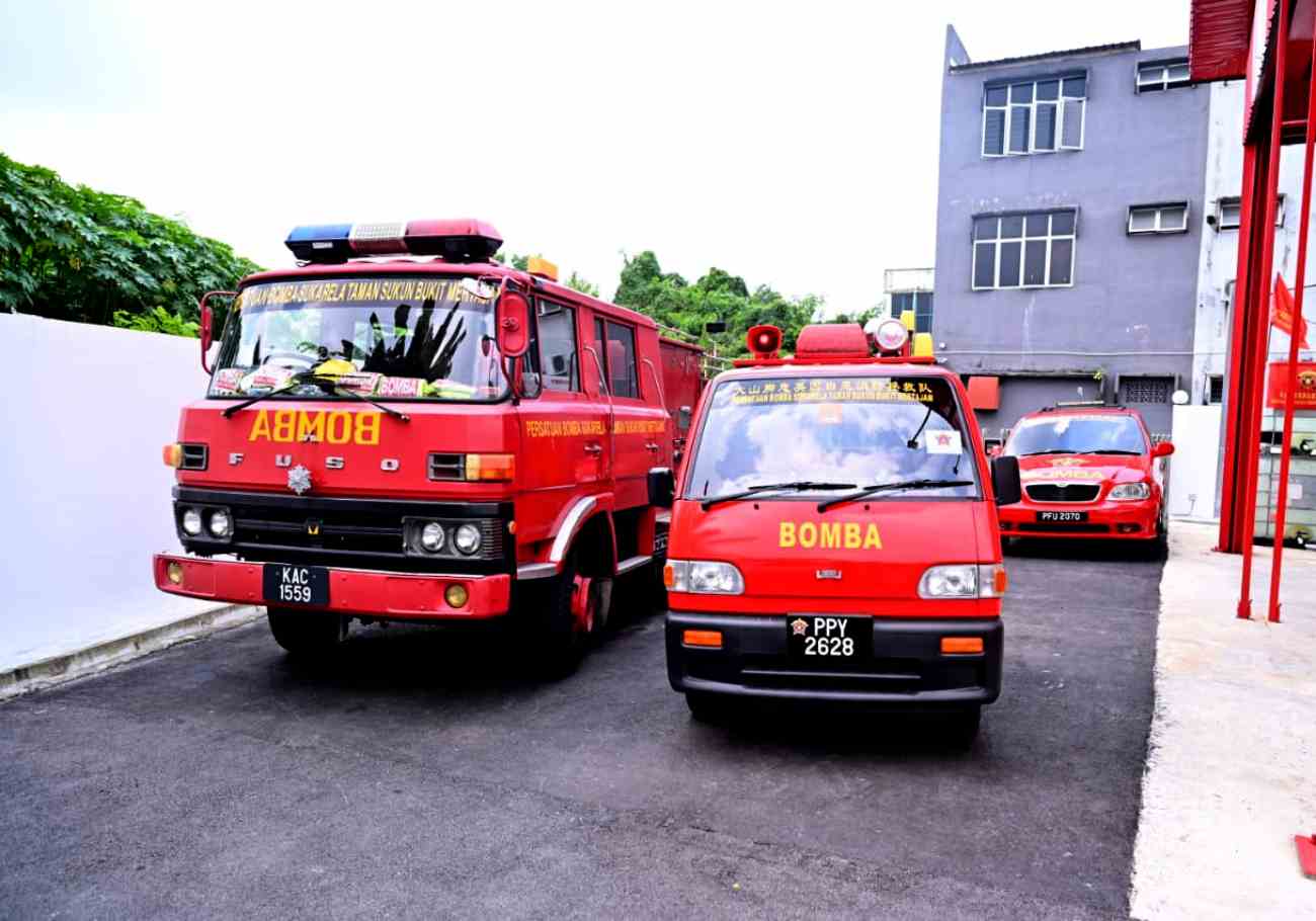 Bukit Mertajam Volunteer Fire Brigade goes the extra mile