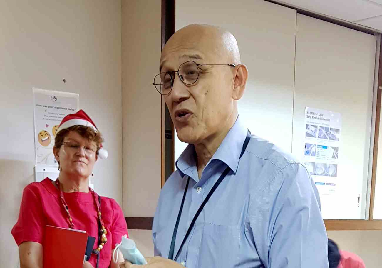 IWA Choir spreads festive cheer at Mount Miriam Hospital