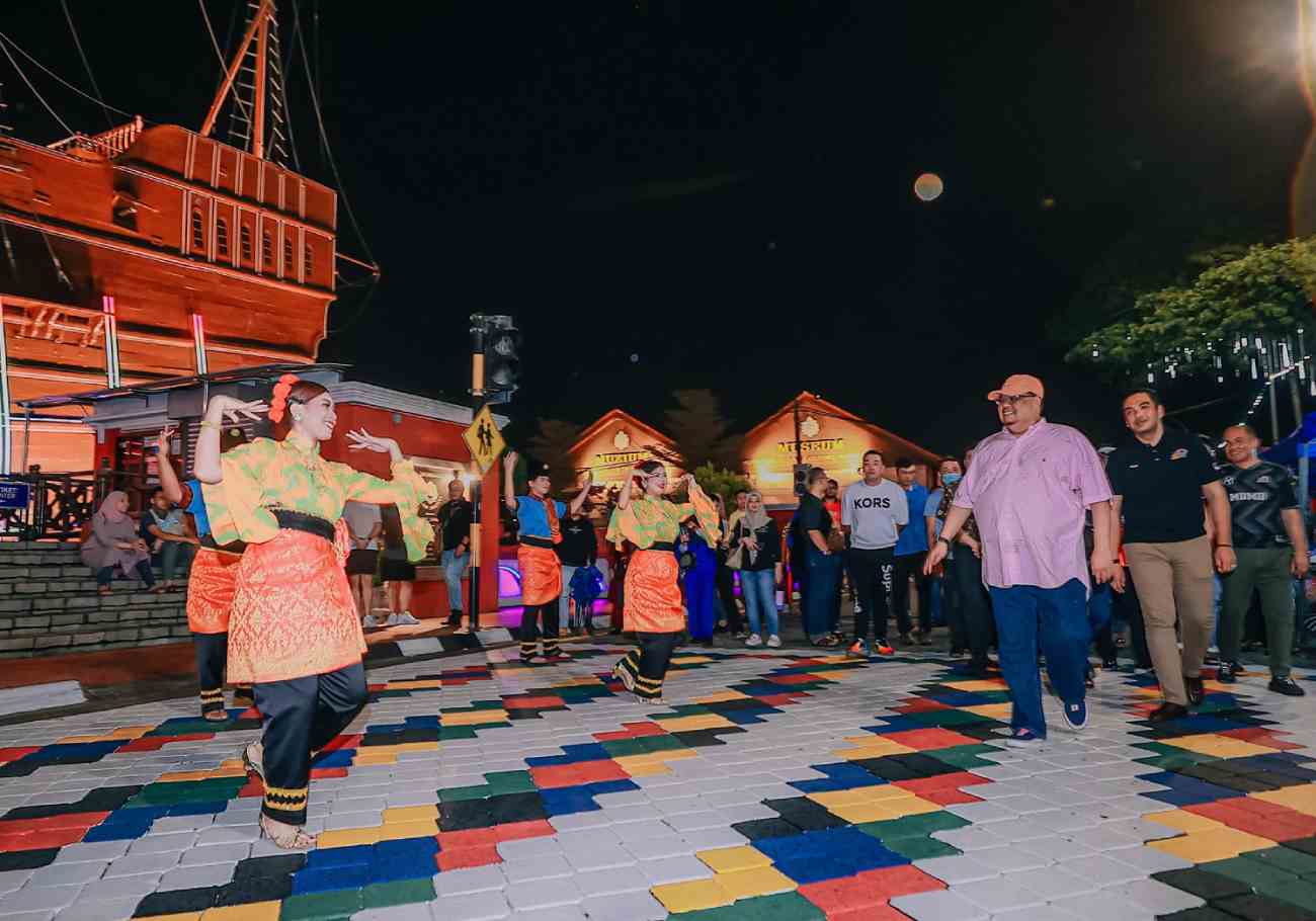 Melaka's Vehicle Free Zone revitalises Pahlawan Walk