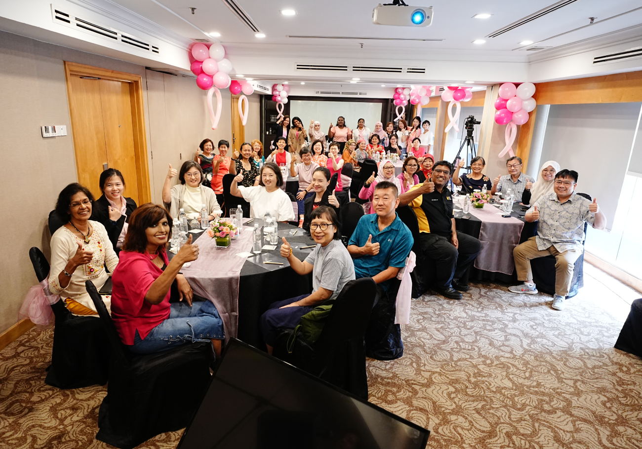 Breast cancer survivors came together in a wave of shared strength and support at the "Gift of Time" event. 
