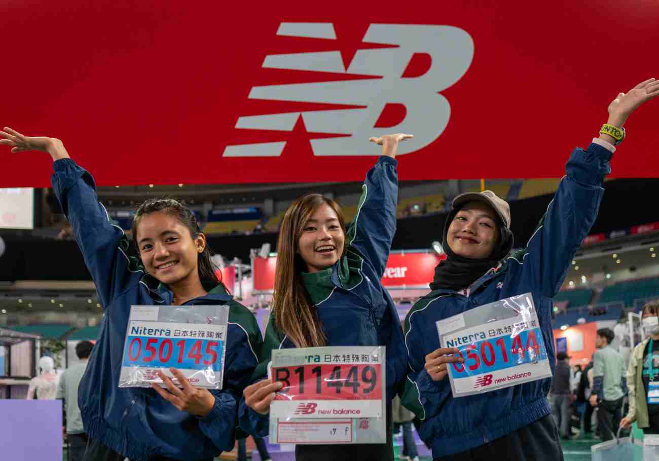 New Balance empowers 3 female runners at Nagoya Marathon