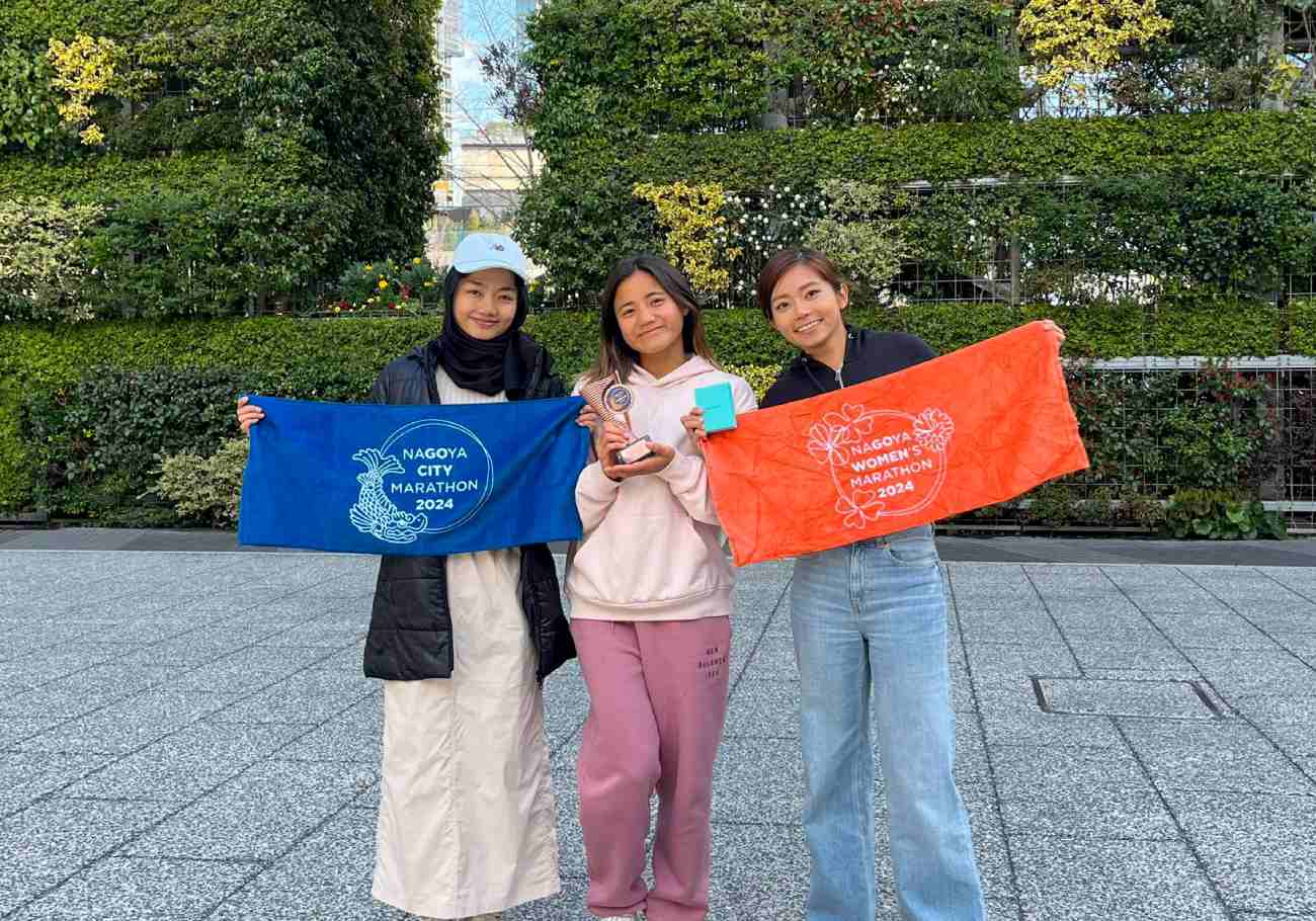New Balance empowers 3 female runners at Nagoya Marathon