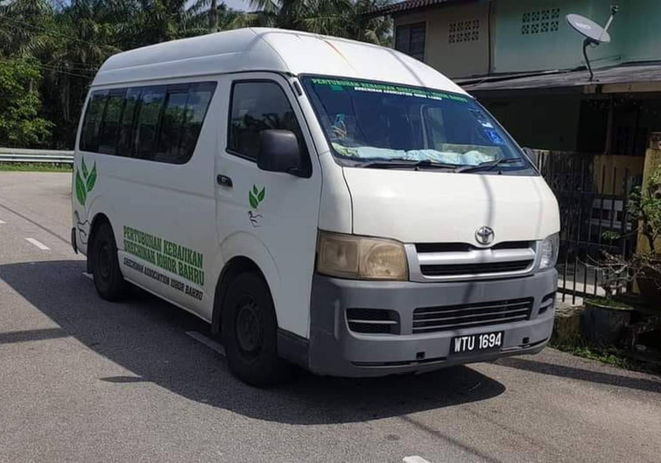 The Shechinah Association Johor Bahru is reaching out to the community for assistance in settling the remaining loan on their dependable van. 