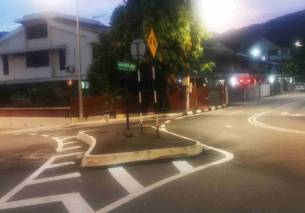Dangerous junction in Air Itam raises concerns
