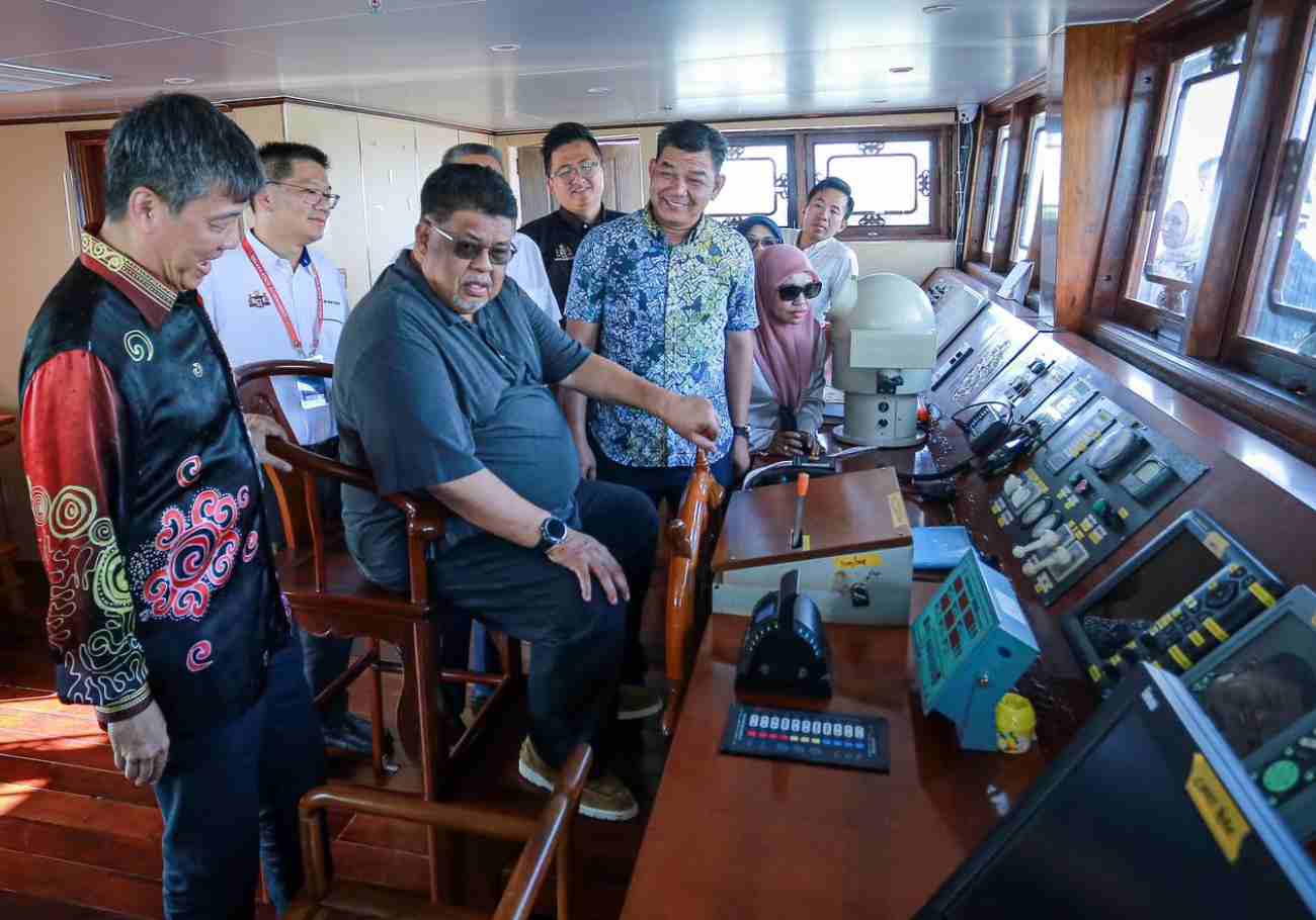 Fu Ning: Traditional Chinese sailing ship visits Melaka
