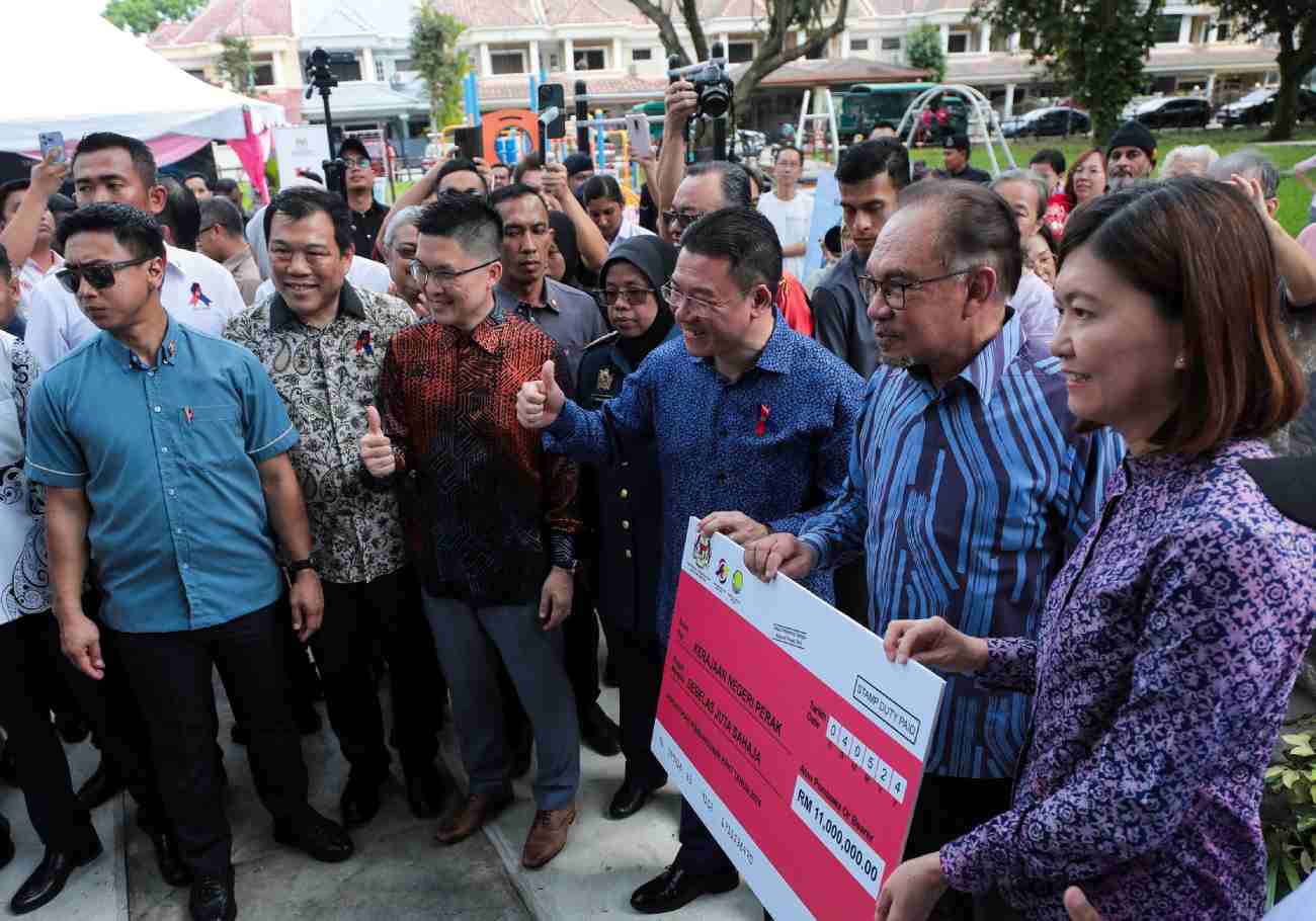 PM opens new Madani Recreational Park in Ipoh