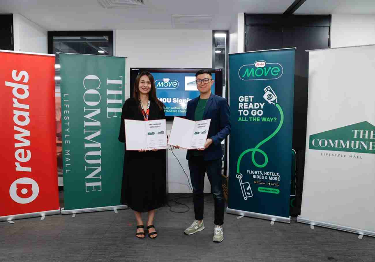 THE COMMUNE Mall partners with AirAsia MOVE