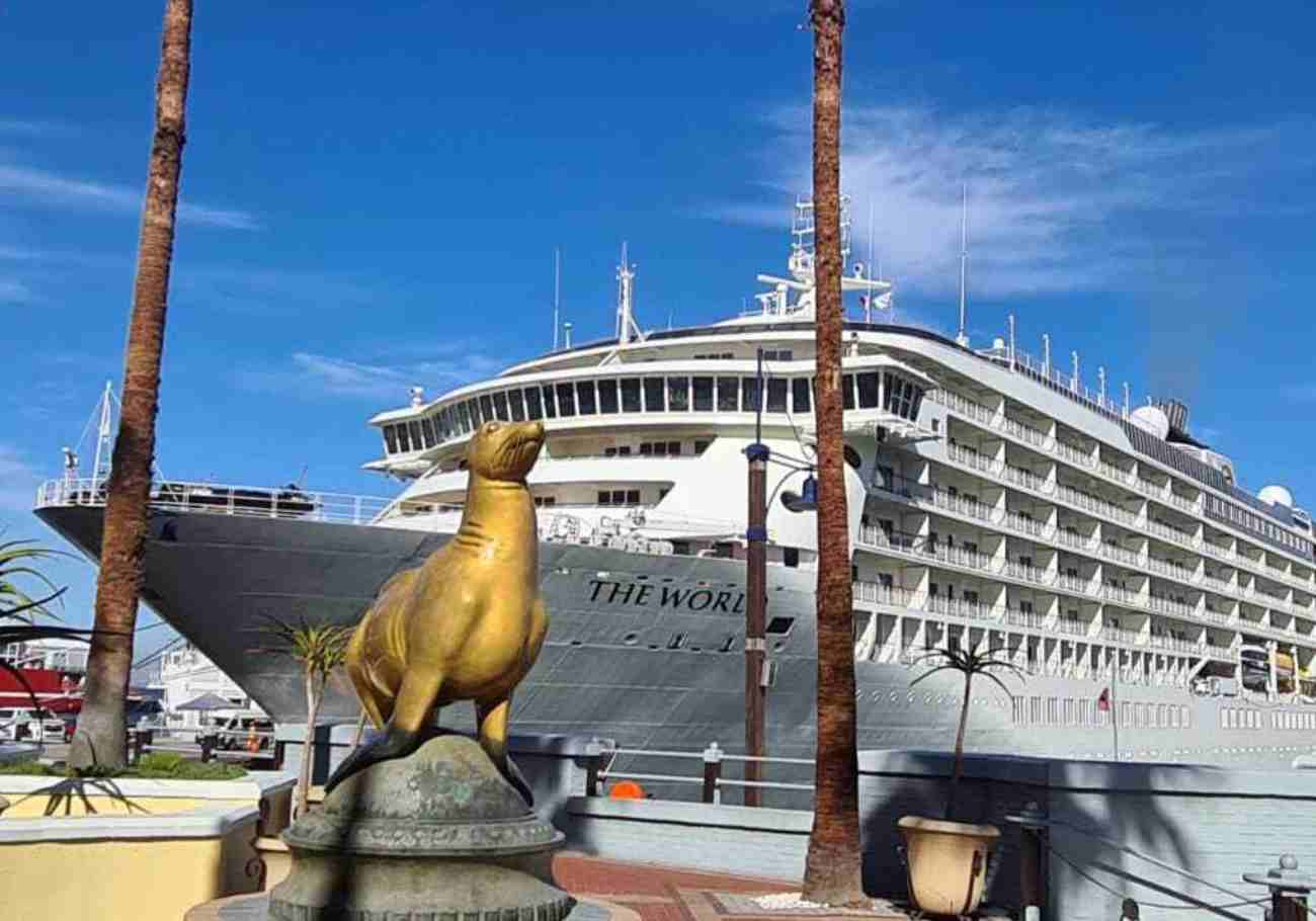 "MS The World" makes historic port call in Penang