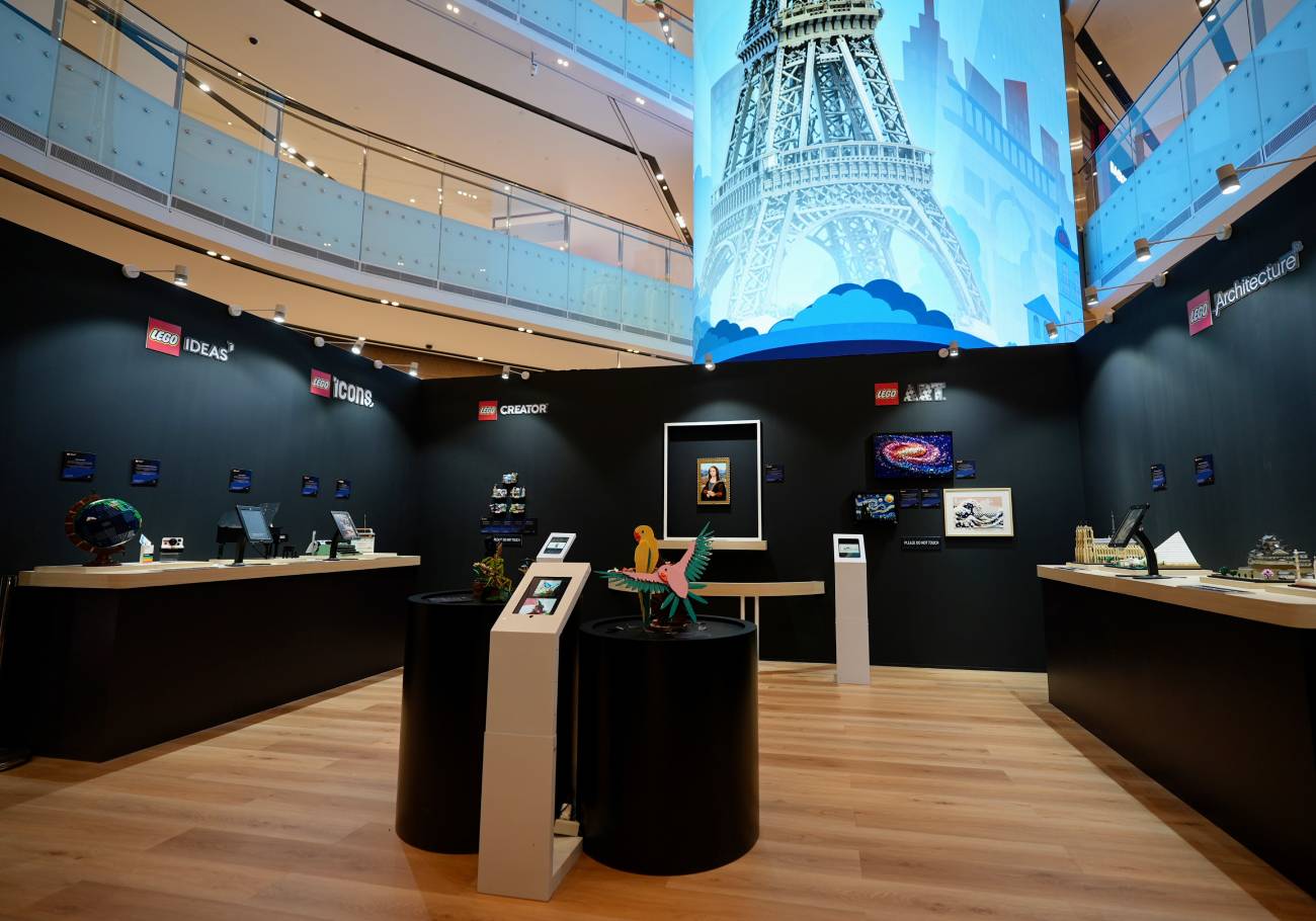 Experience Paris at TRX's LEGO Parisian Café and Art Gallery