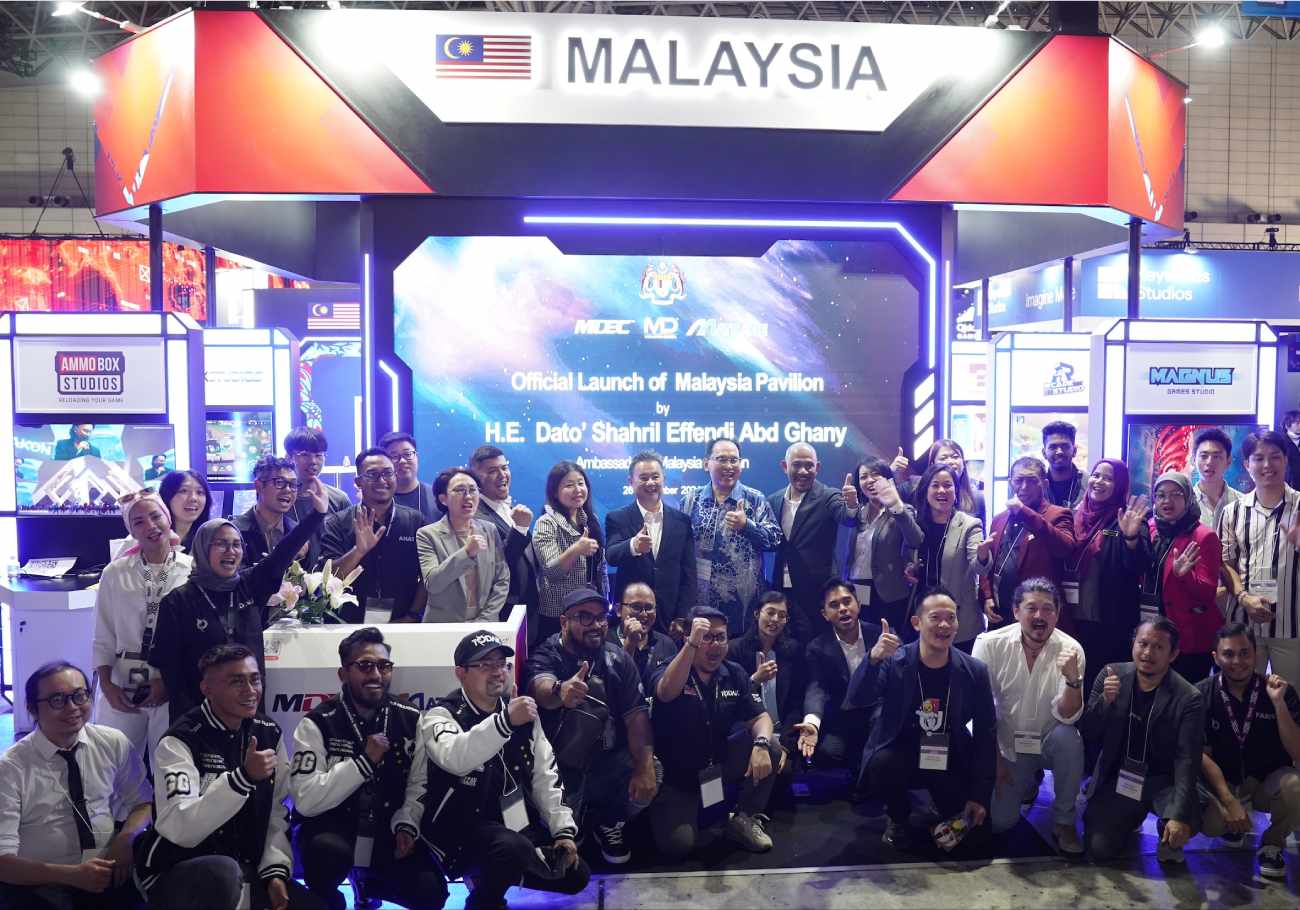 MDEC showcases gaming talent at Tokyo Game Show