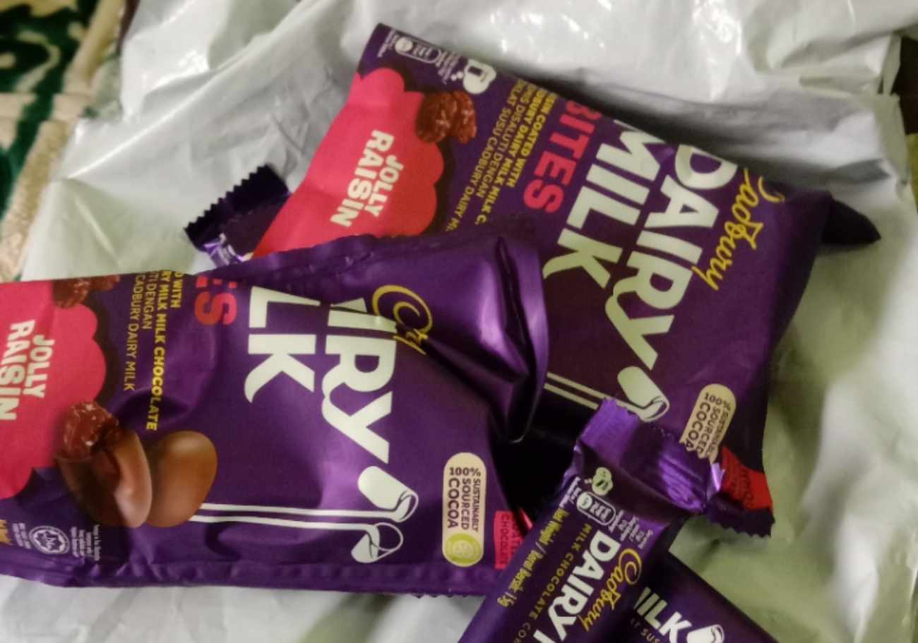 Mondelez recalls Cadbury Dairy Milk Bites Jolly Raisin