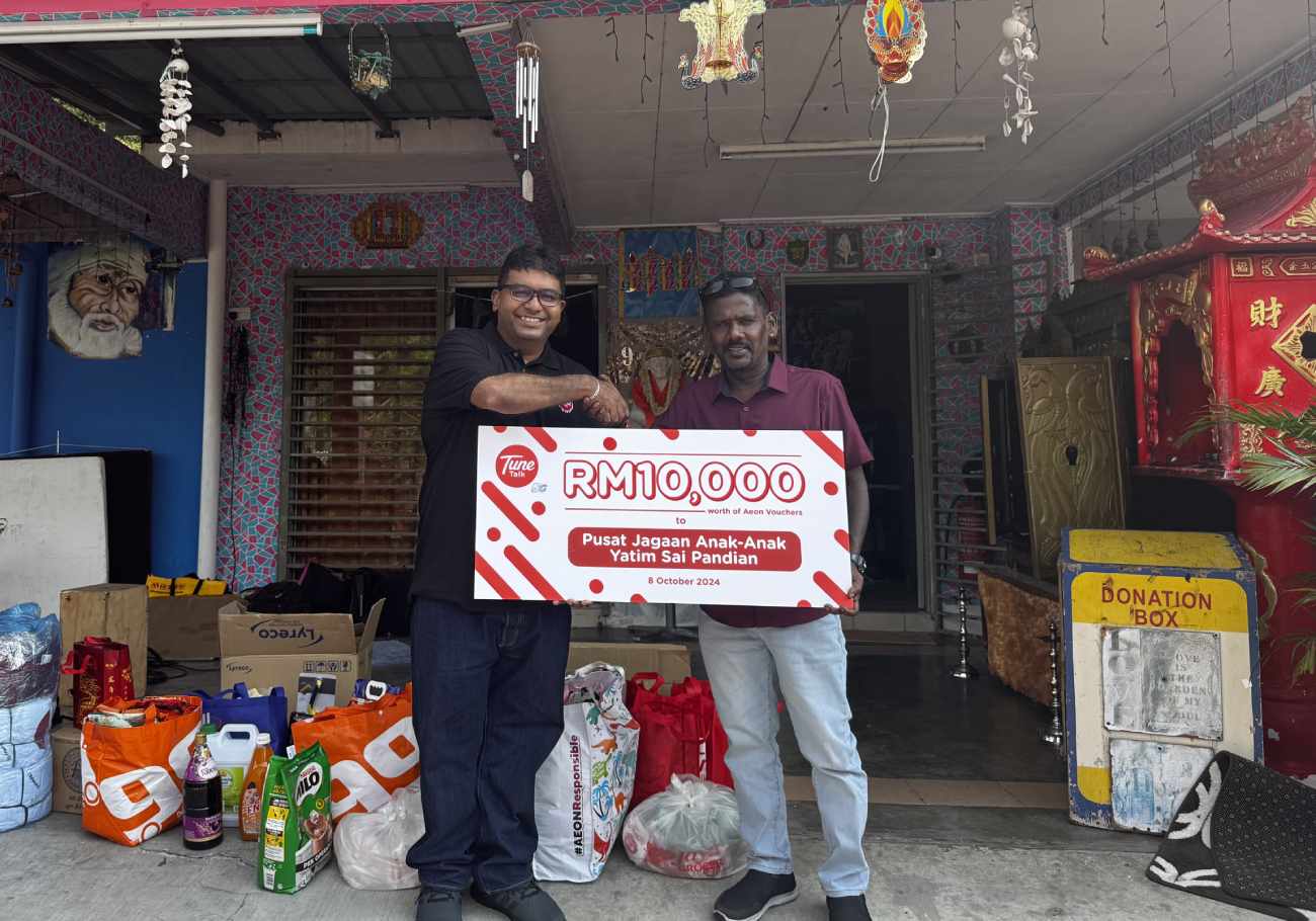 Tune Talk lights up hearts this Deepavali with orphanage support