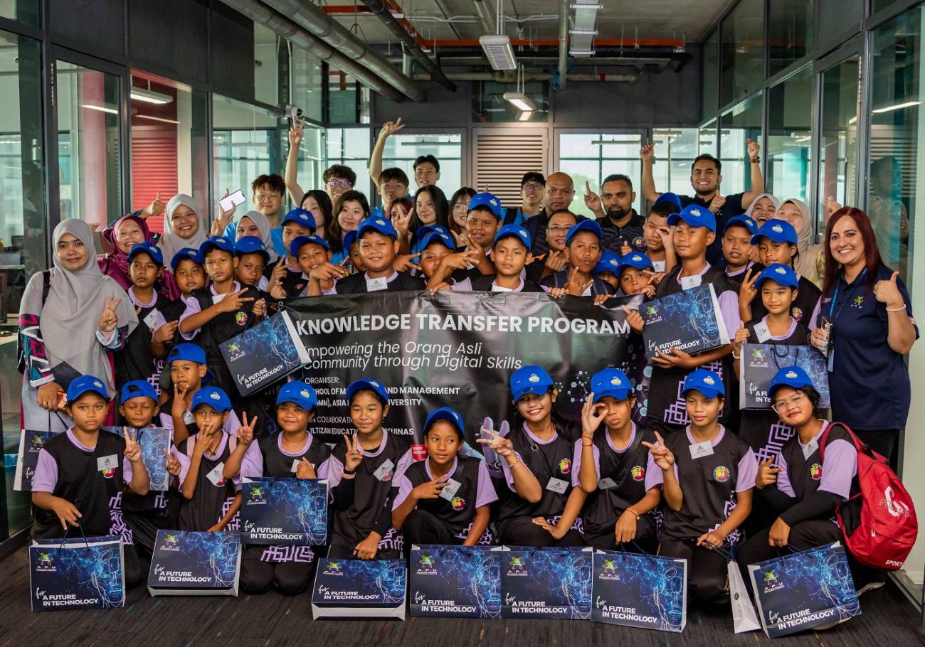 APU students lead knowledge transfer to empower Orang Asli
