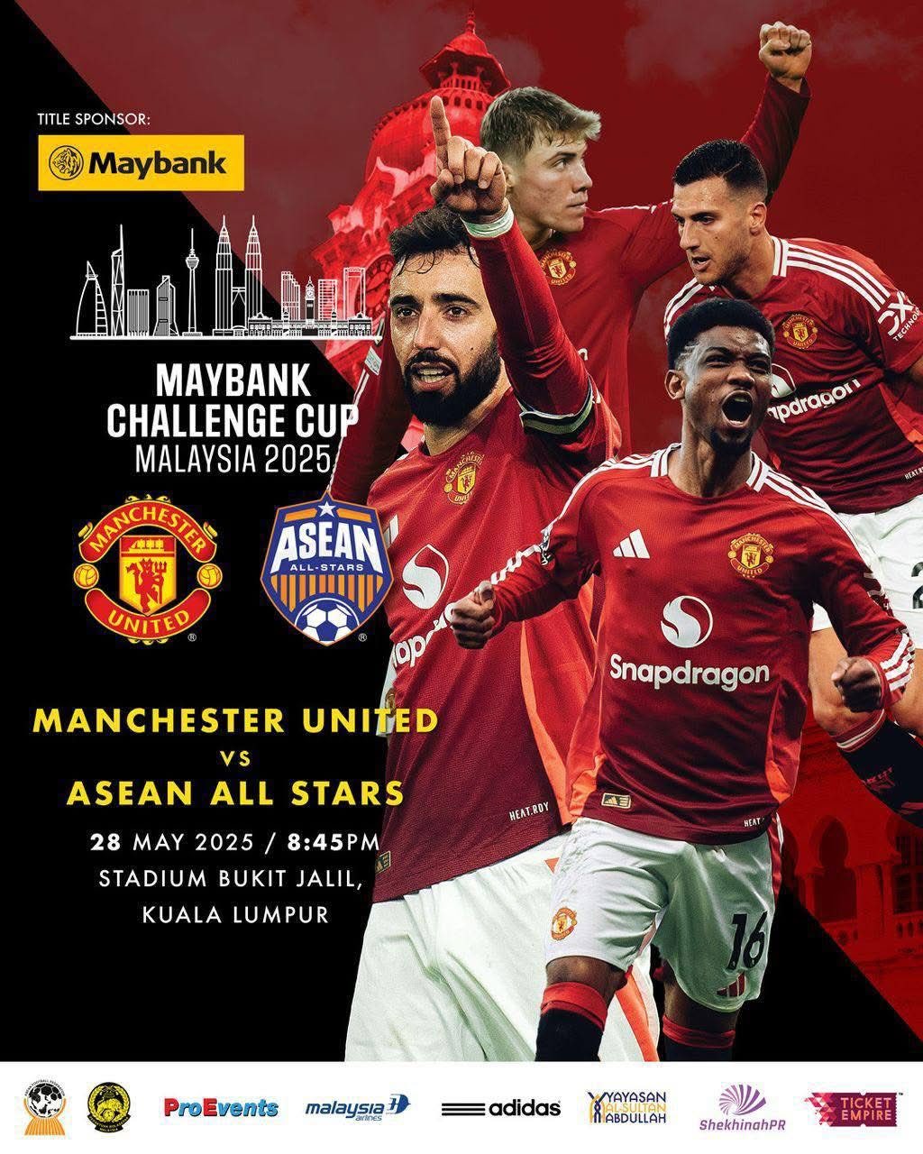 Manchester United brings post-season fire to KL